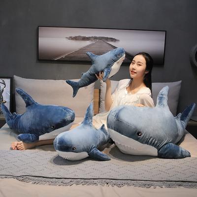 45 -140cm Big Size Funny Soft Bite Shark Plush Toy Pillow Appease Cushion Gift For Children Kids Sleeping Doll Stuffed Toy