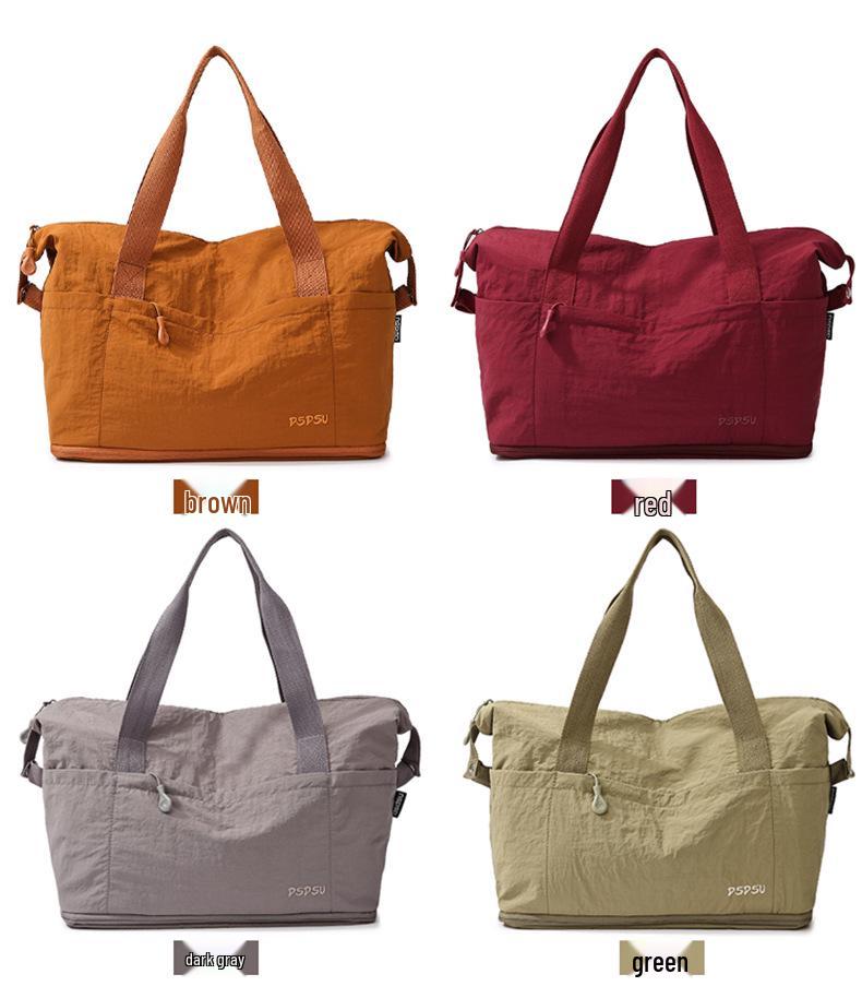 Rozszerzalna Torba Podróżna Damska: Plecak i torebka o dużej pojemności na krótkie wycieczki, jogę, sport i fitness