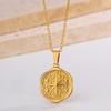 Stylish Colorfast Gold-Plated Titanium Steel Necklace
