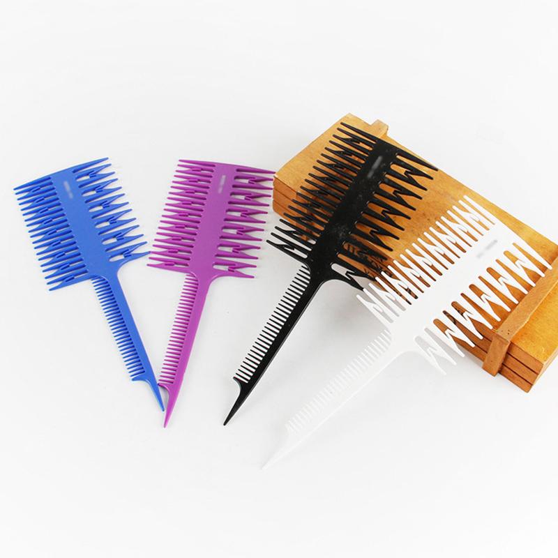Grzebień do włosów Grzebień do farbowania i rozjaśniania włosów Grzebień w kształcie rybiej ości Grzebień z ogonem szczura Profesjonalny grzebień fryzjerski Narzędzie do stylizacji włosów w salonie