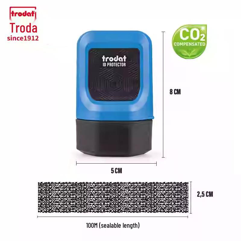 Zhuoda Privacy Protection Roller Stamp & Box Cutter