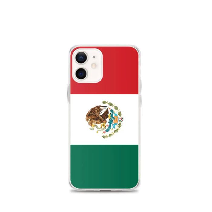 Coque Téléphone Drapeau Mexique - iPhone 12 mini