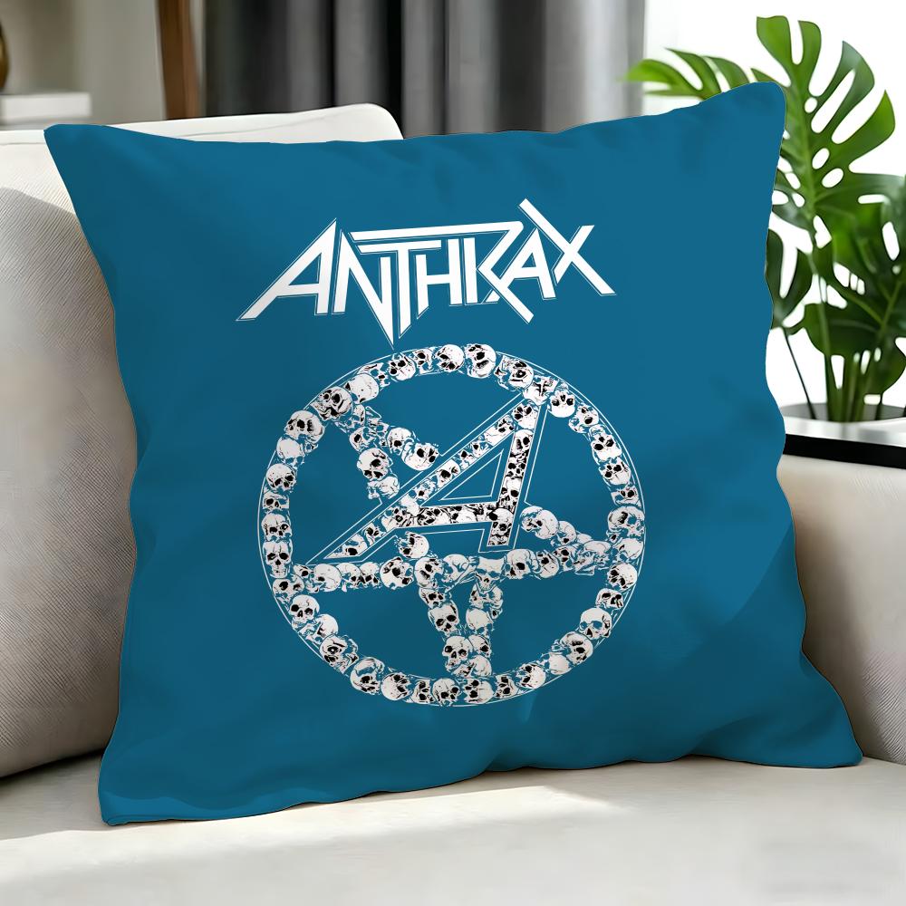 metal Anthrax Cushion Cover Cushion Cover Set Pcs x x x Pillowcase Decorative Sofa Home Decor