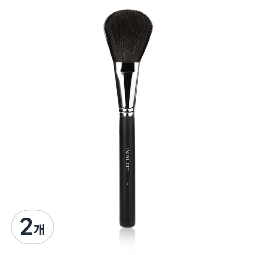

Inglot Face Powder Brush 1SS, mixed colors, 2 pieces
