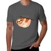 Kawaii Sloth Watercolor Tshirt Outdoor Sports Lightweight Tee