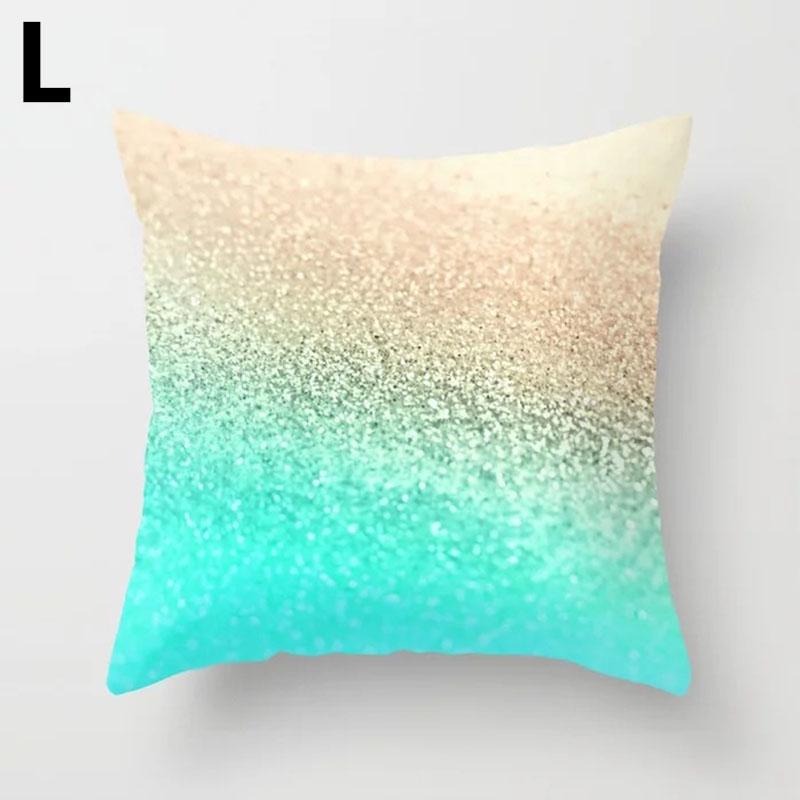 18" Polyester Gold Shining Printed Pillow Case Sofa Cushion Cover Home Decor 18" Polyester Gold Shining Printed Pillow Case Sofa Cushion Cover Home Decor