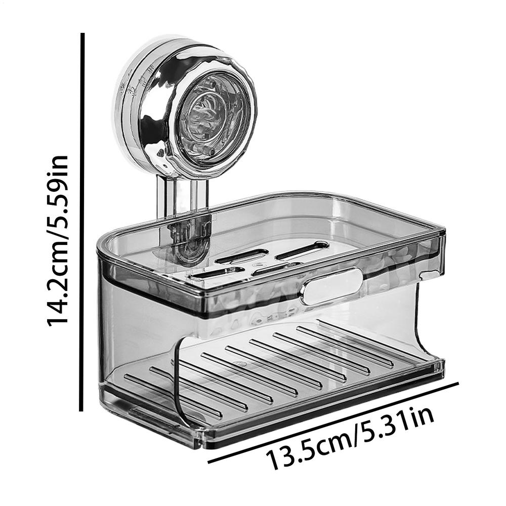 

Держатель для кускового мыла для душа, настенная мыльница для душа, самодренажный органайзер для губок для туалета, путешествий, раковины, прачечной, общежития