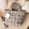 Fashion Cloud Tote Shoulder Bag Age Reduction Atmosphere Lazy Quilting Portable Messenger Bag Bag