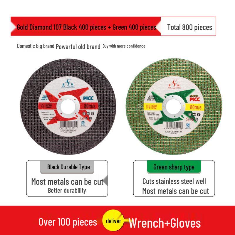 Gold Diamond Stainless Steel Cutting & Polishing Disc for Angle Grinders
