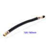 Flexible Braided Flexible Hose Rubber Tire Valve Adapter 1Pcs Tire Valve Extensions  Car Wheels