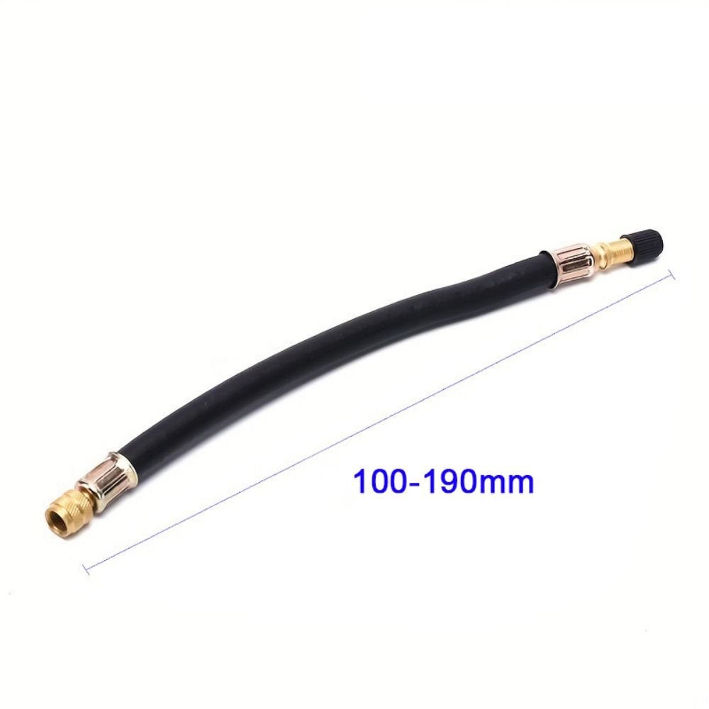 Flexible Braided Flexible Hose Rubber Tire Valve Adapter 1Pcs Tire Valve Extensions Car Wheels