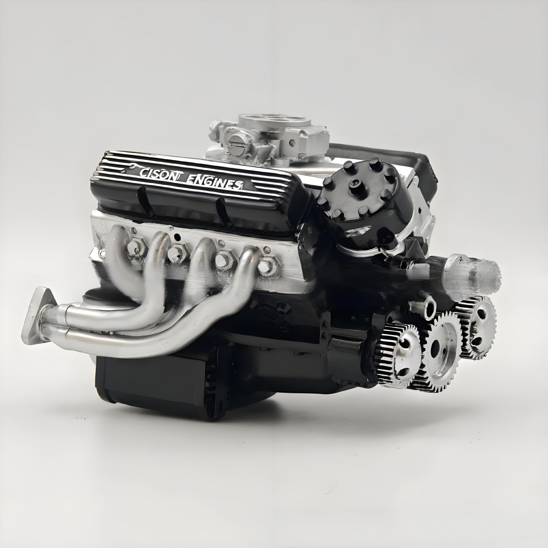 

Смоляные поделки-украшения в виде двигателя V8: Элитный офисный декор