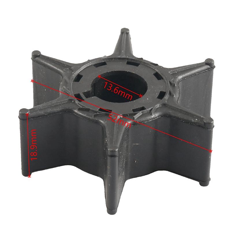 6L2-W0078-00-00 Outboard Motor Water Pump Impeller Repair Kit With Housing For Yamaha 20Hp 25Hp 6L2-W0078-00 18-3431-A99D