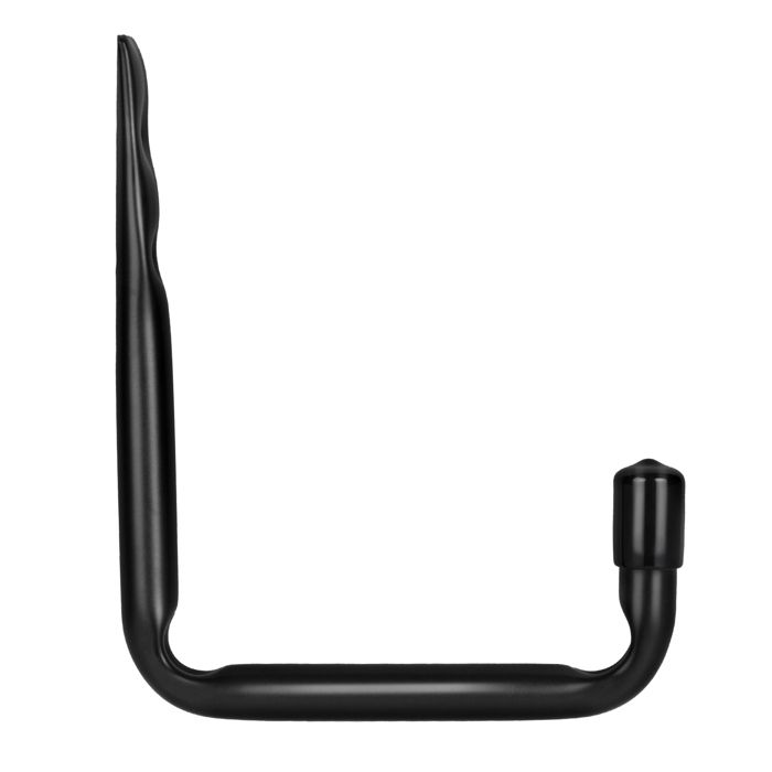 Supports muraux - MACLEAN - MC-488 - Acier - Charge max. 22kg/support - Noir