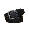 Genuine Belt Young Men'S Leather Woven Pin Buckle Belt First Layer Cowhide Handmade Woven Couple Versatile Belt