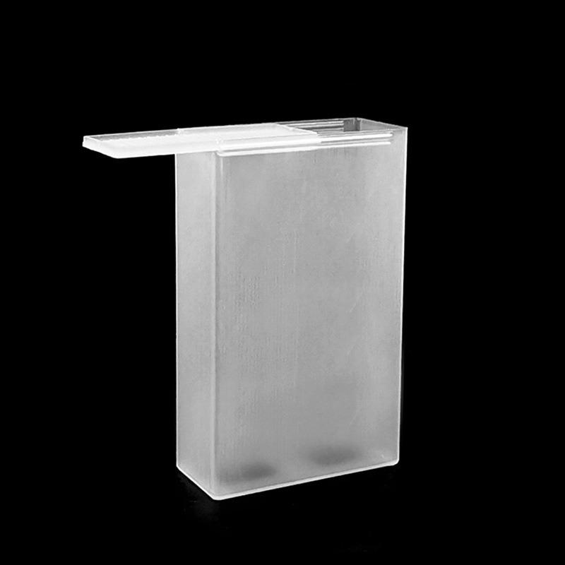 Plastic Cigarette Case Transparent Cigarette Case Moisture Proof and Pressure Resistant 20 Slip-cover Clamshell Soft Pack Hard Pack Thin Branch