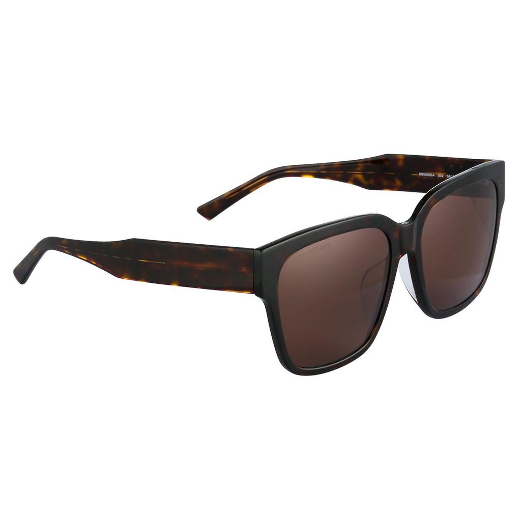 Balenciaga Sunglasses Gray Lenses Black Square Frame Classic Eyewear Men sunglasses BB0056SA-002-56