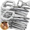 6.5/9Inch Steel C Clamp Pliers Locking Welding Pliers Adjustable Wood Clamp Clip Woodworking Welding Fixing Locator Pliers Tool