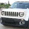 Eyes ABS Headlight Trim Head Light Bezel Lamp Cover for Jeep Renegade