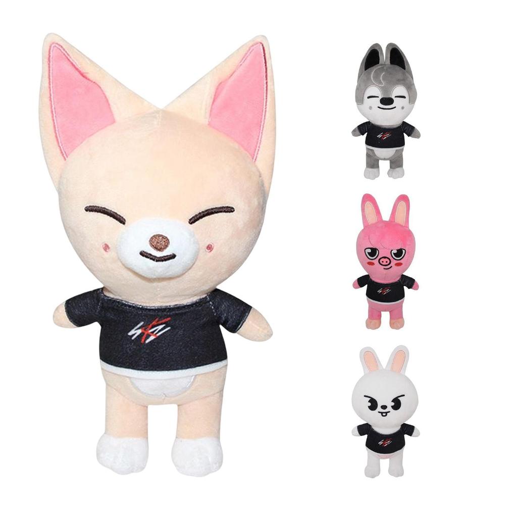 Cheap Plushie Plump Stuffed Animals Toys Stray Kids Calming Doll Throw Pillow Soft Cute