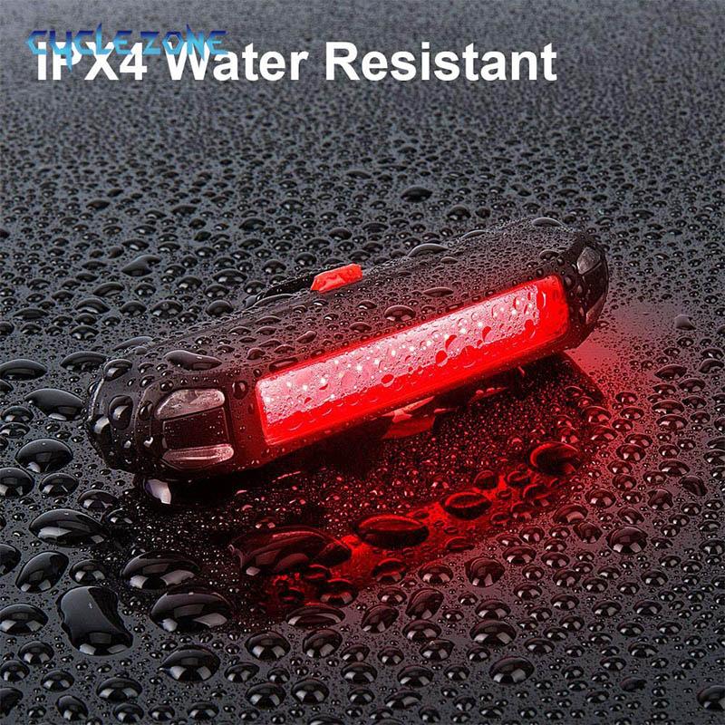 Bike Tail Light USB Rechargeable LED Bicycle Rear Lights Night Cycling Safety Warning Light Taillight MTB Bike Easy To Install