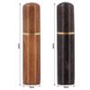 2Pcs Tragbare Zahnstocher Eimer Holz Zahnstocher Halter Eimer Mini Box Nadel Fall