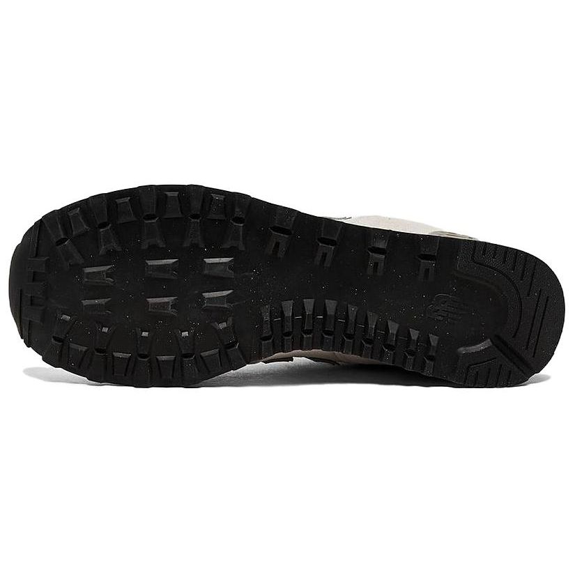 New Balance Comfortable Versatile Classic Durable Breathable Low-Top Running Shoes Men Sneakers Gray White ML574EVW023