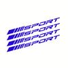 Sport Fashion Vinyl Car Stickers/ Motorcycles - Waterproof  Durable Decals,  Body /Wheel/ Door /Helmet  Handle Decoration