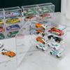 Acrylic Hot Wheels Car Display Case Transparent Stackable Compartment Storage Box Dustproof Desktop Decor For Car Collectors