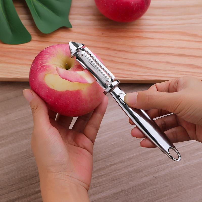 High-quality 304 3-in-1 multifunctional peeler peeling knife peeling knife    kitchen tools accessories