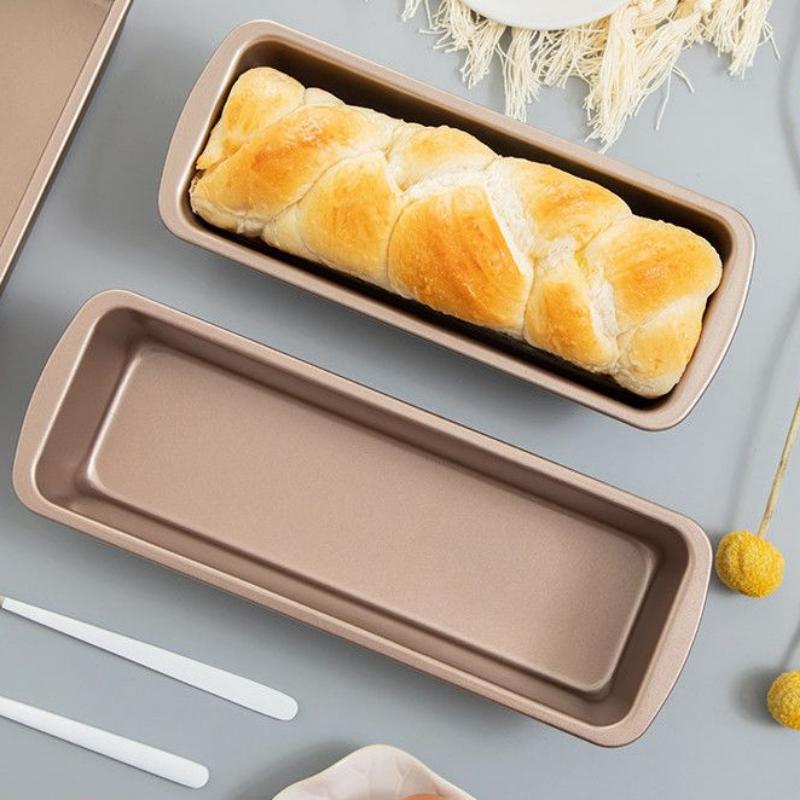 Kuchen Brot Toast Form Pfund Kuchen Lange Toast Brot Form Carbon Stahl Brot Box Backblech Ofen Backen Werkzeuge