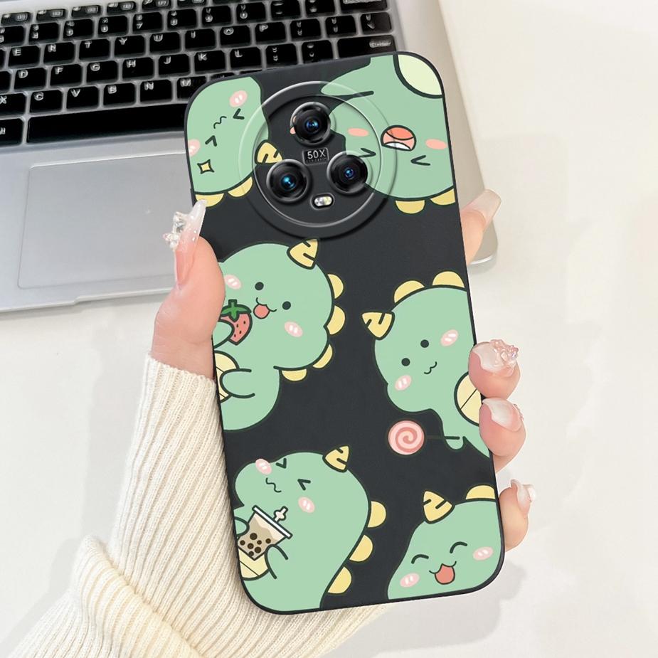 For Honor Magic5 Pro Case PGT-AN10 Cute Fashion Cartoon Cover Soft TPU Phone Case For Honor Magic 5 Pro Magic5 Lite Fundas Coque