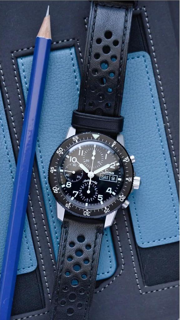 20mm Genuine Leather Watch Band for Omega and Perforated flexible Italian Compatible with Omega and Swatch [hemsut h] X, Swatch, MoonSwatch. design,