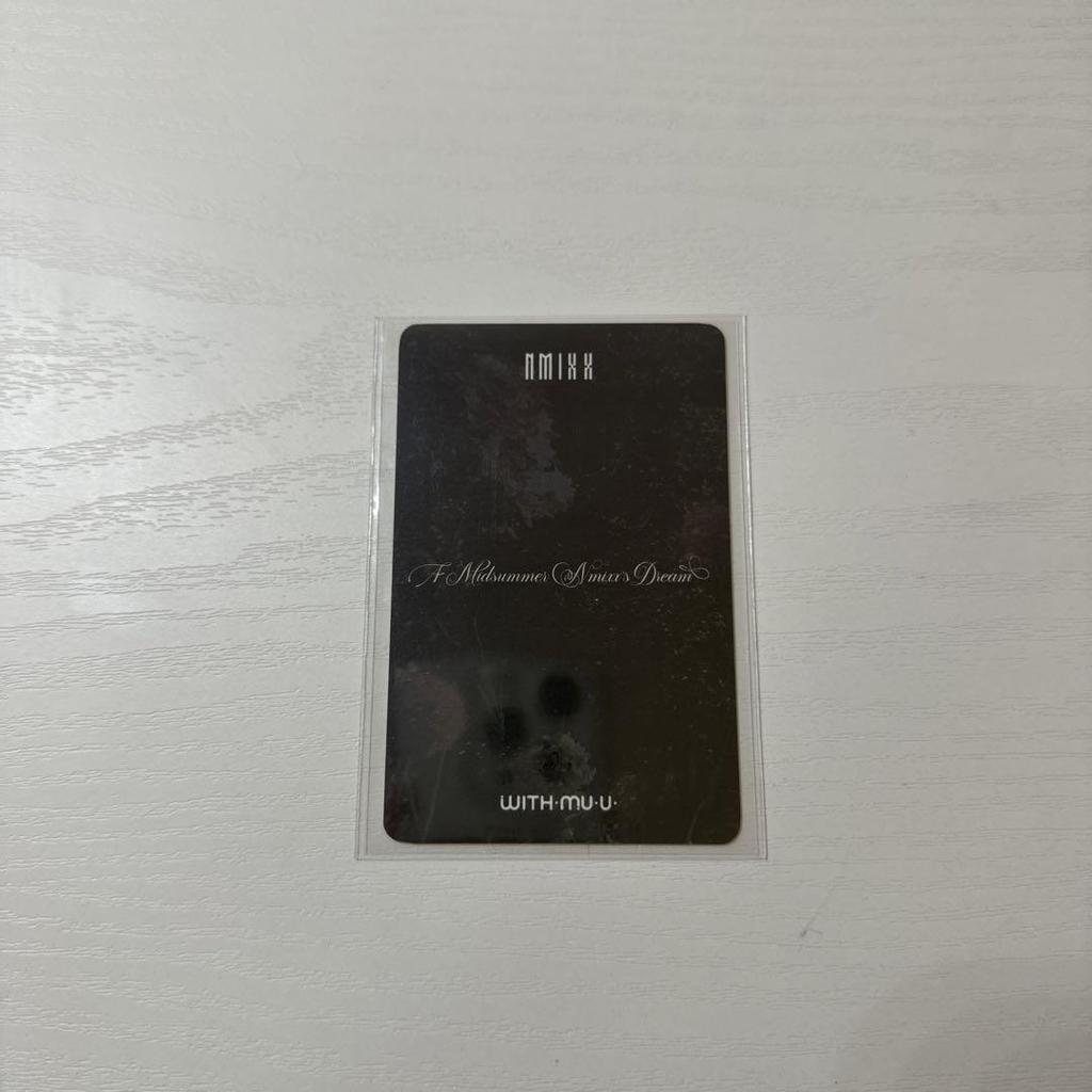 [USED] NMIXX Soryun Trading Card Bonus AMND Withmuu Mirror