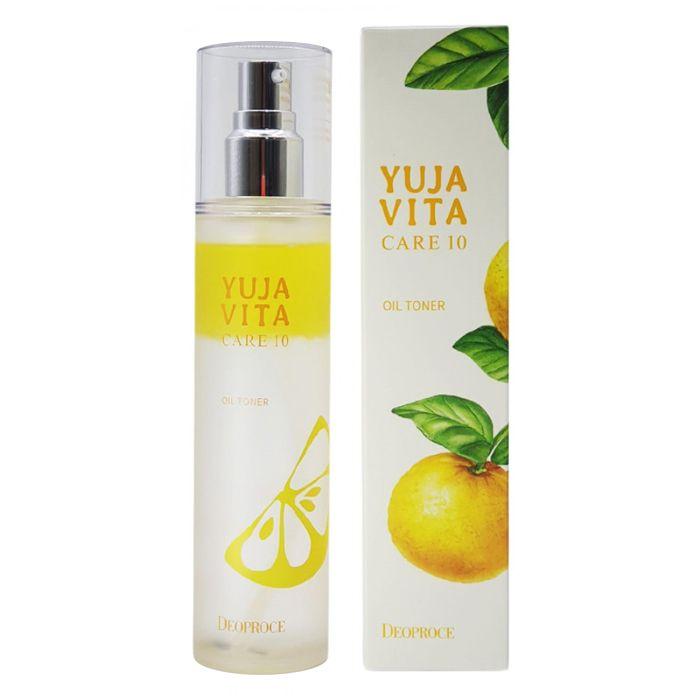 

Тонер для лица Корея с маслом из кожуры юдзу DEOPROCE YUJA VITA CARE 10 OIL TONER 120мл