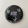 DIY Mother-of-pearl Hand Mirror Kit: Mother-of-pearl Lacquerware Craft + Glue