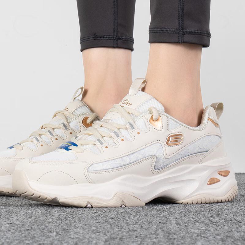 Skechers D'Lites Women's Panda Shoes 896147-OFWT