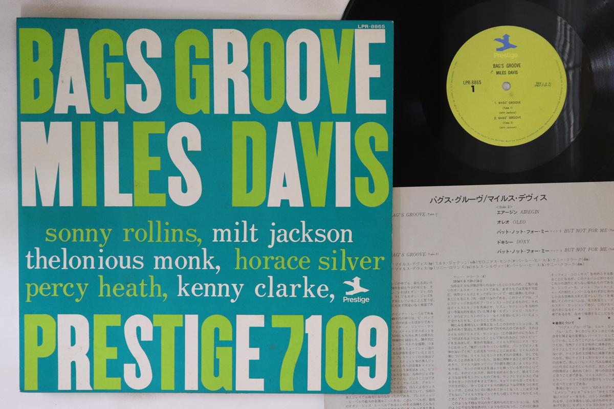 

LP Record MILES DAVIS - Bags Groove LPR8865 PRESTIGE 1974 Japan Jazz