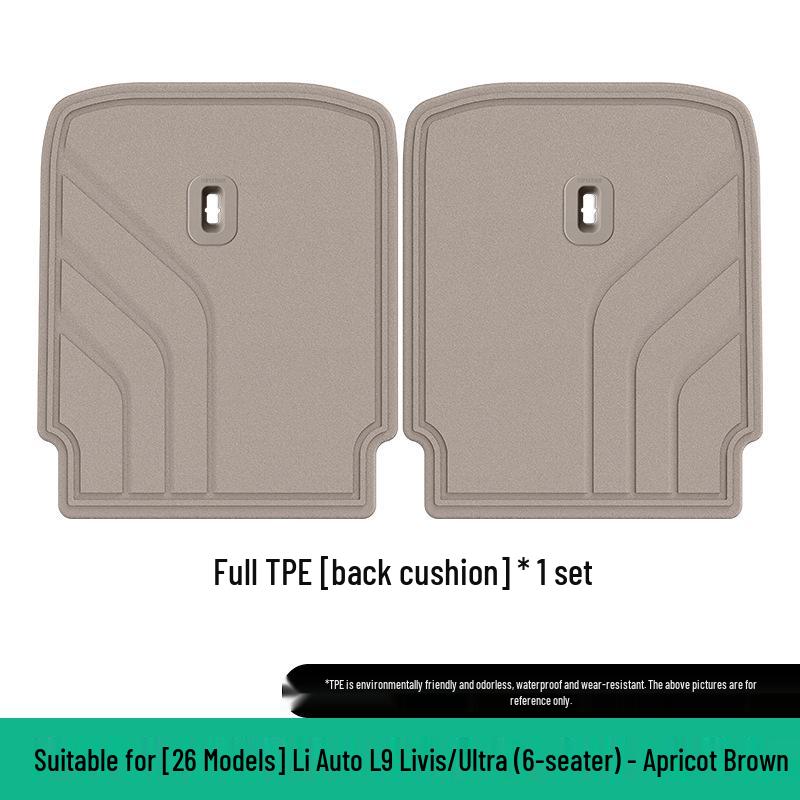 Eco-Friendly TPE Floor & Trunk Mats for 26 Li Auto L9 Livis/Ultra Models