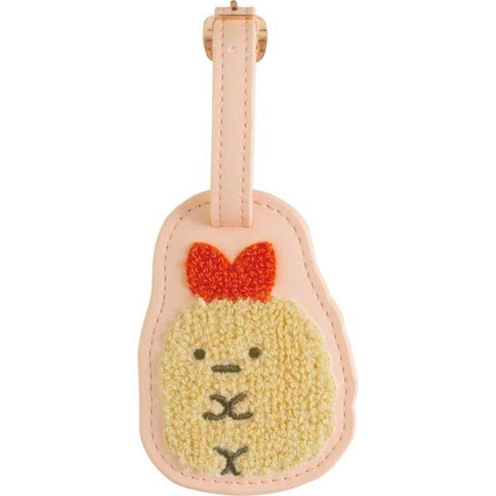 AB41504 Sumikko Gurashi Luggage Tag Fried Shrimp Tail -