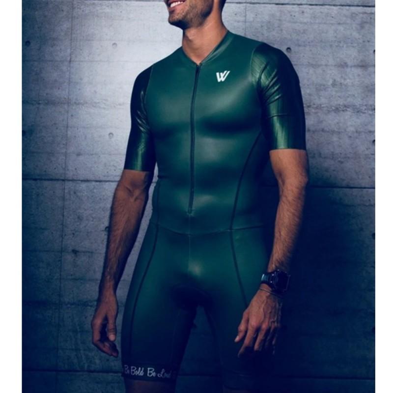 Men Women Triathlon Cycling Suit Short Sleeve Bike Jersey Mountain Racing Gear Sports Apparel