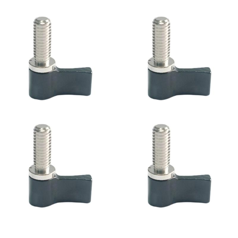 4Pcs/set Adjustable Aluminum L Shaped Mini Handle Screw for Camera Tripods Outdoor Gear