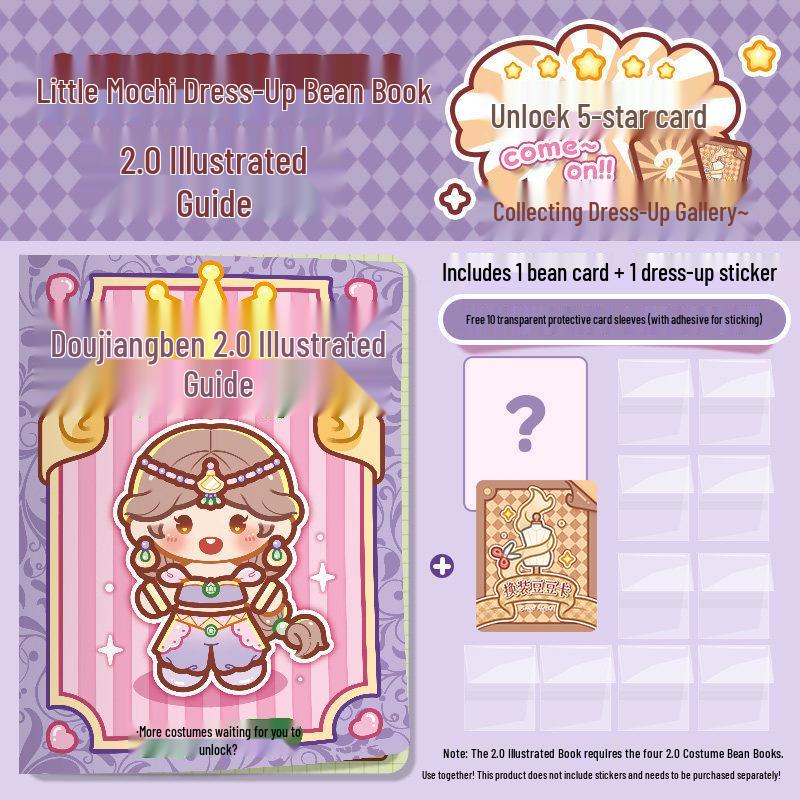 Little Mochi 6.0 Outfit: Complete Children's DIY Miniature Scene Decoration Sticker Set