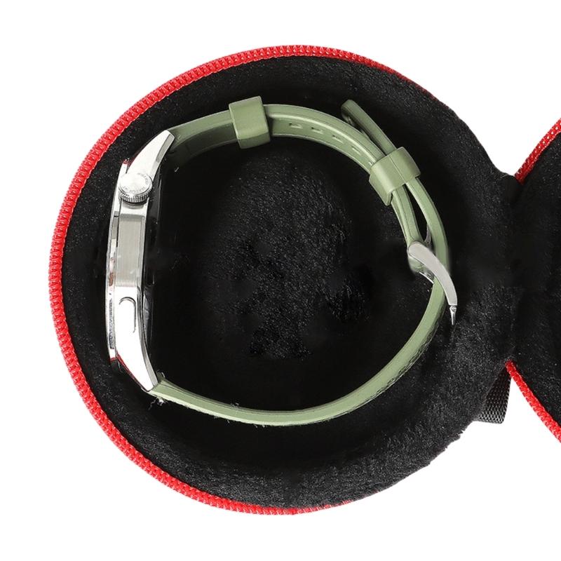 Portable Watch Storage Box Waterproof Unique Travel Carrying Case Bag With Soft Lining Fit for Smartwatch Wristwatch Box
