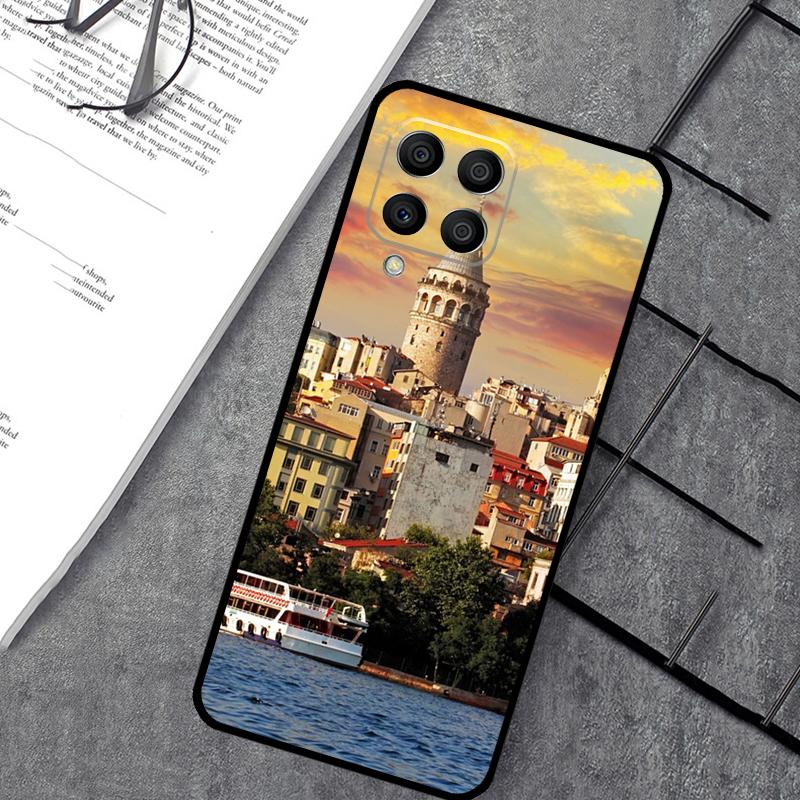 Turkey Istanbul Scenery Building Case For Samsung Galaxy M55 M31 M13 M11 M12 M14 M15 M06 M16 M36 M56 M53 M32 M52 M35 M34 M54