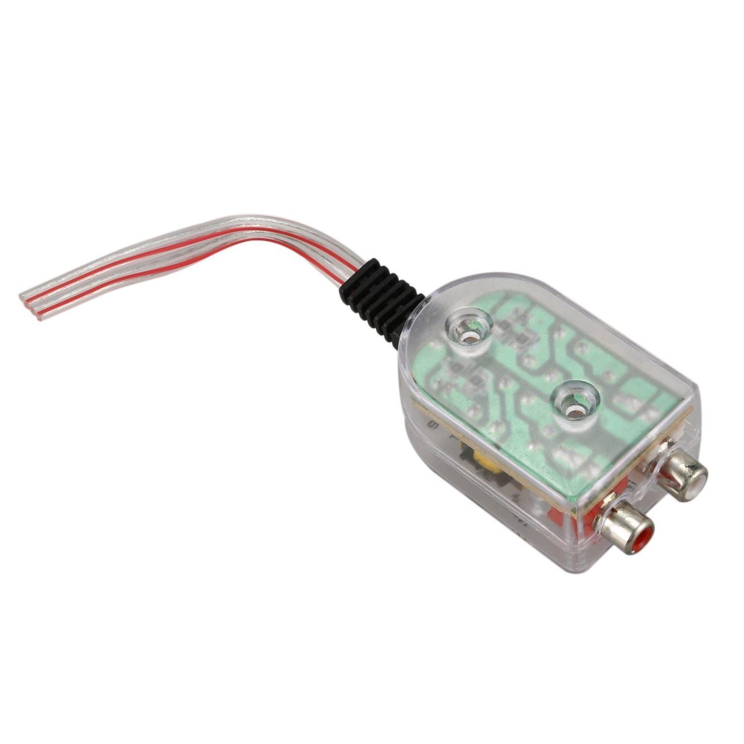 Fahrzeuge Auto Hoch zu Niedrig Impedanz Konverter Adapter Lautsprecher To Line