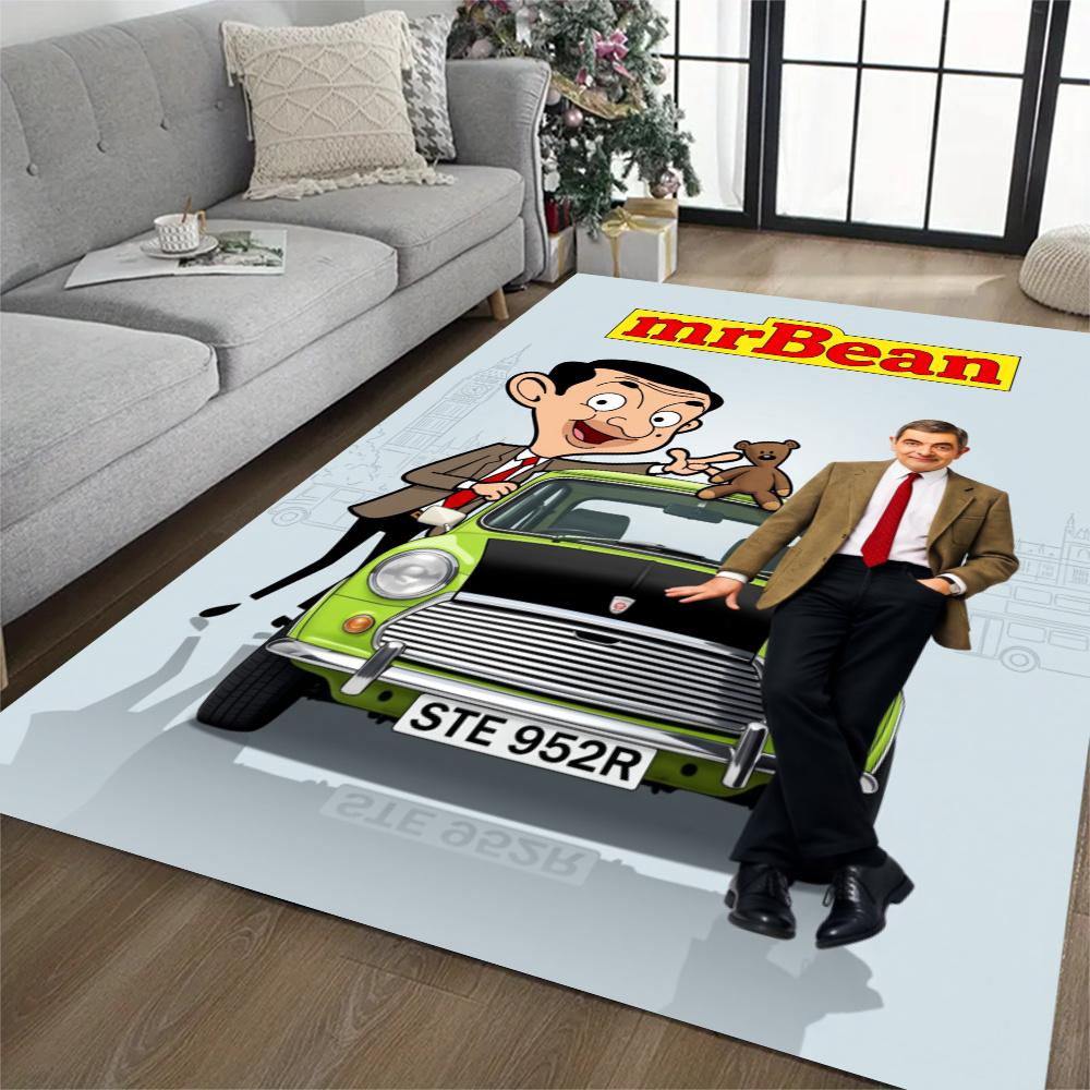 Mr Bean London Trip Carpet Design For Entryway Living Rooms Hallway Study Room Antislip Carpet Decorate Offices Spiritual Gift