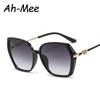 Fashion Square Sunglasses Women Trendy Style Sun Glasses For Lady Vintage Shades Gradient  Uv400 Streetwear Eyewear