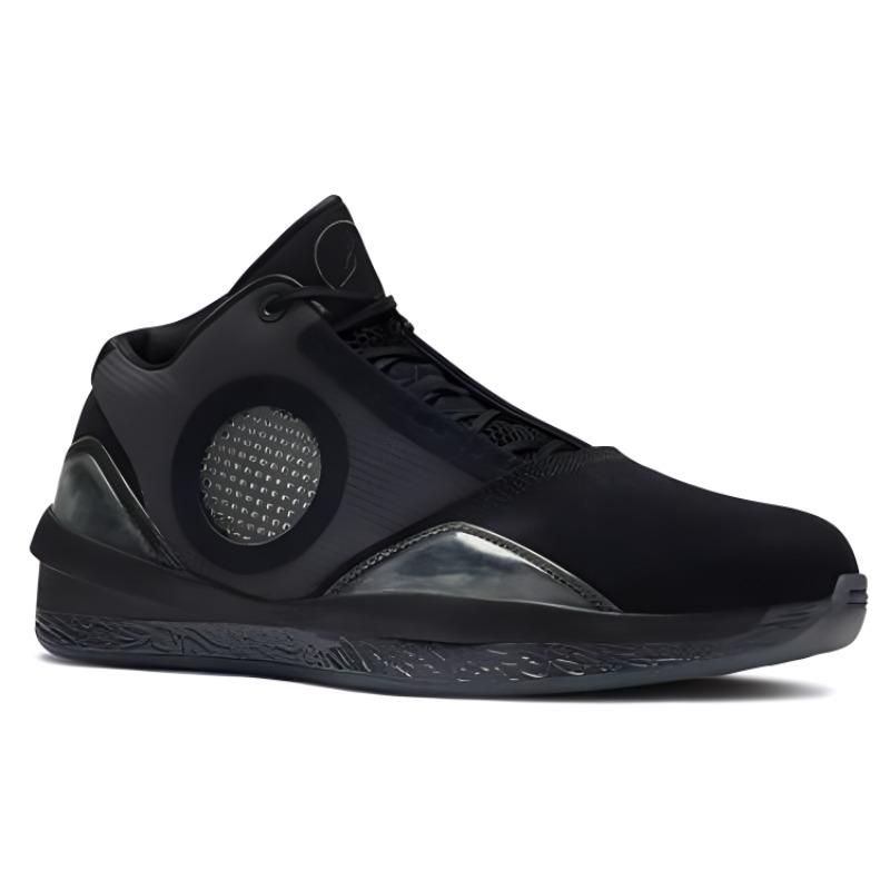 Air Jordan 2010 'Black Charcoal' (Unisex) Black / Dark Charcoal / Varsity Red Vintage Basketball Shoes 387358 001