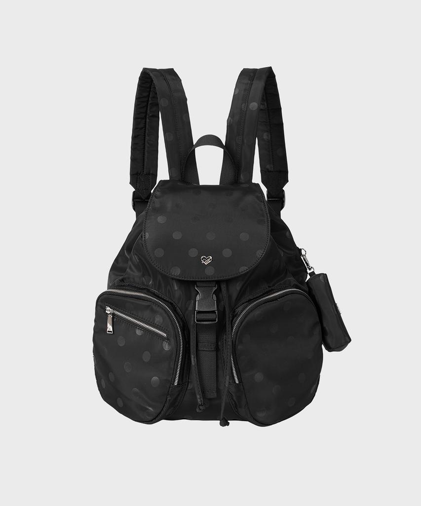 Alki Alka Pocket Mini Backpack (Dot Black)
